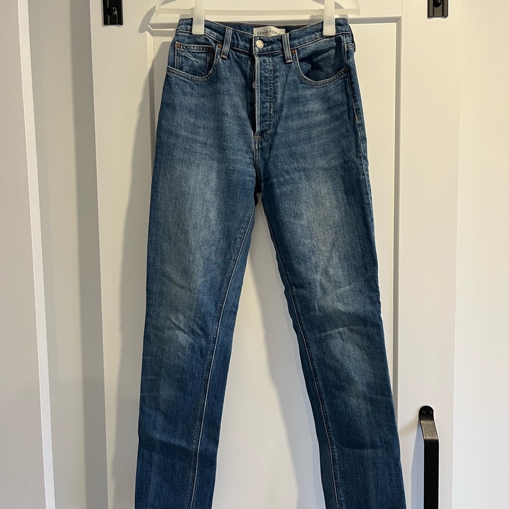 Denim Forum Yoko high rise slim size 27